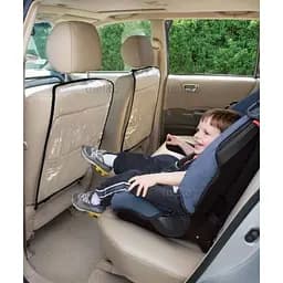 Захисна накидка на спинку сидіння в авто, блакитний - мініатюра 2