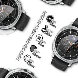 Гідрогелева плівка на годинники Samsung Galaxy Watch 8 Classic 46mm ArmorStandart захисна плівка для смарт годинників прозора (ARM87438) - мініатюра 2