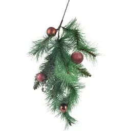 Ялинкова гілка Yes! Fun Подарункова з прикрасою 50 см (960352)