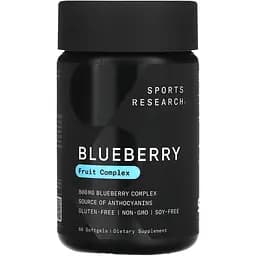 Натуральная добавка Sport Research Blueberry Concentrate 800 mg 60 капсул