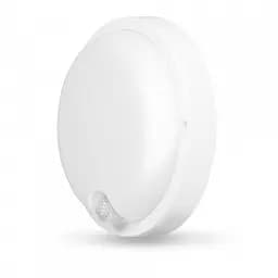 LED світильник з датчиком ІЧ IP54 круглий VIDEX 12W 5000K сенсорний білий - мініатюра 2