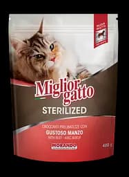 Сухий корм для стерилізованих кішок Morando MigliorGatto Sterilised з телятиною 400 г