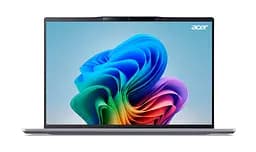 Ноутбук Acer Swift 14 AI SF14-11 14.5' WQXGA IPS, Quallcomm X1P-64-100, 16GB, F1TB, UMA, Win11, сірий (NX.KZXEU.001) - мініатюра 4