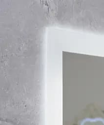 Дзеркало Mixxus Flat MR04-100x80 (LED Touch, годинник, антизапотівання, димер, регулювання яскравості) MI6927 - мініатюра 5