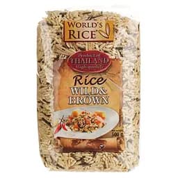 Рис Дикий та Натурал World's Rice 500 г