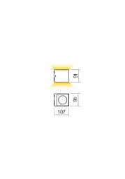 Бра вуличне TEKO AP LED COB 2X6W IP65 DG 3000K(5.1.2) Redo 90101 - мініатюра 2