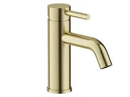 Змішувач для умивальника Volle Cruze cepillado oro 1547.010115