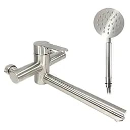 F32801(H801) Змішувач для ванни короткий гусак гайка Ø35 Frap 1/8 Нержавіюча сталь