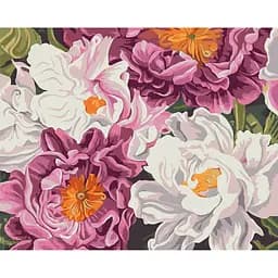 Картина за номерами на підрамнику Brushme Сни про півонії Анастасія Альохіна