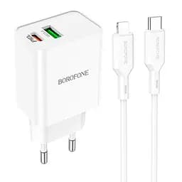 Адаптер BOROFONE Type-C to Lightning Resource BA69A 20w  - мініатюра 5