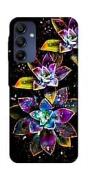 Чохол Demsky Flowers on black для Samsung Galaxy A16 5G