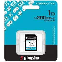 Карта пам'яті Kingston 1TB SDXC сlass 10 UHS-I U3 V30 Canvas Go Plus G4 (SDG4/1TB) - мініатюра 3