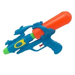 Дитячий водяний пістолет MR 0293(Blue-Orange) розмір середній 27 см