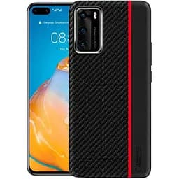 Чохол Primolux Cenmaso для Huawei P40 Black&Red