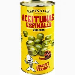 Оливки Espinaler фаршировані анчоучасами 1420 г