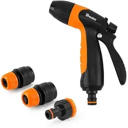 Регулируемый пистолет Bradas BLACK LINE с фурнитурой, комплект ECO-2066SET