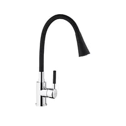 Змішувач для кухні Kroner KRM Kuche - C132BLK Хром