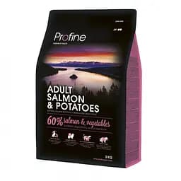 Сухий корм Profine Adult Salmon 3 кг з лососем і картоплею для дорослих собак
