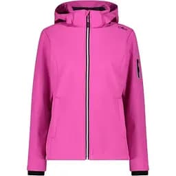 Куртка CMP Women's Lightweight Softshell Jacket with Detachable Hood Pink XS (1097-39A5006-B818 36)