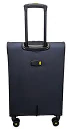Валіза середня Worldline Airtex 616 жаккард-поліестер M Темно-синій - мініатюра 3