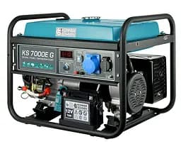 Генератор бензиновий газ/бензин Konner&Sohnen 5/5.5 кВт KS 7000E G - мініатюра 4