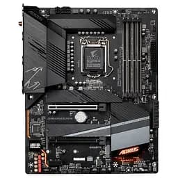 Материнская плата Gigabyte Z590 Aorus Elite AX (Z590 Aorus Elite AX) (Socket 1200, Intel Z590, ATX) Б/у