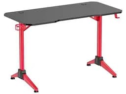 Геймерский стол 2E Gaming Desk OTOROSHI, 120х60x75см Black-Red (2E-GT-OTO-BKRD)