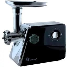 М'ясорубка електрична Domotec MS-2018 1600W з насадками для ковбас і кеббе чорна (MS-2018_1390)