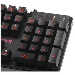 Клавіатура Redragon Yaksa K505 UKR AntiGhost USB (70392) - мініатюра 7