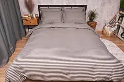 Комплект постільної білизни Moon&Star Бязь Gold Люкс Ice Grey Дитячий 110x140 см наволочки 2x40x60 см - мініатюра 2