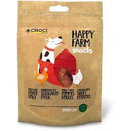 Ласощі для собак снеки картопля з куркою Croci Happy Fafm Snacks 80 г