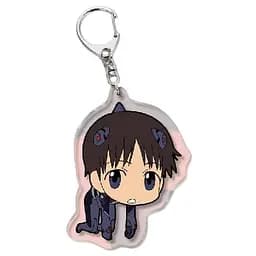 Брелок акриловый Евангелион Синдзи Икари Evangelion Shinji Ikari 5 см