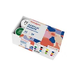 Акрилова фарба Brushme глянцева Набір 1201 AP1201, 12 цветов - мініатюра 2