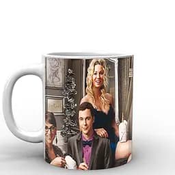 Кухоль GeekLand Теорія великого вибуху The Big Bang Theory вечеря BB.002.34 330 мл білий - мініатюра 2