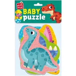 М'які бебі пазли Vladi Toys Малюк зможе Динозаври 12 елементів (VT1106-93) - мініатюра 2