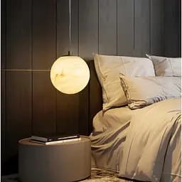 Підвісний світильник-куля з імітацією мармуру Ø 20 см Line F SGJ27-200