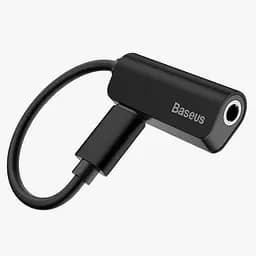 Адаптер Baseus L32 IP Male to 3.5 мм IP Female Adapter чорний (CALL32-01) - мініатюра 4