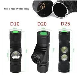 Налобний ліхтар Boruit RJ020 з ІЧ датчиком (прототип Nitecore CH50) ліхтарик - мініатюра 2