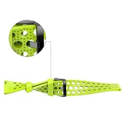 Спортивний ремінець з перфорацією Primo для годинника Samsung Sport Gear SM-R600 Lime - мініатюра 4