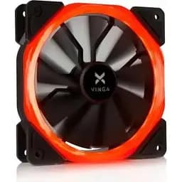 Кулер для корпуса Vinga (LED fan-01 red)