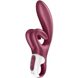 Вибратор-кролик Satisfyer Touch Me Red двойной отросток 3 мотора Red