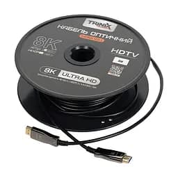 Кабель HDMI V2.1 оптичний 25м Trinix (AOC-HDMI8k-25m) (74-00145) - мініатюра 4