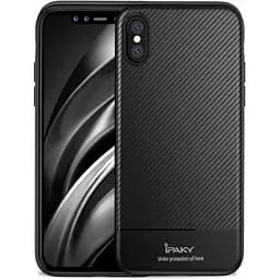 Чохол-накладка iPaky Carbon Fiber Series/TPU Case With Carbon Fiber Apple iPhone XS Max Black