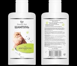 Шампунь для довгошерстих котів Doctor Vet 100 мл - мініатюра 3