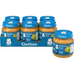 Пюре Gerber Яблуко і груша, 130 г - мініатюра 4