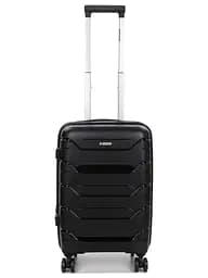 Валіза маленька S поліпропілен Worldline Airtex 282 46л 54×36×23см Чорний - мініатюра 2