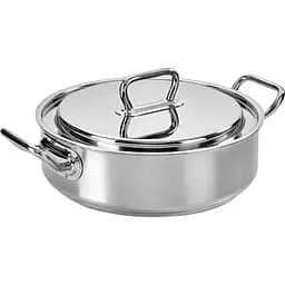 Кастрюля низкая с крышкой Barazzoni Professional 28 см 4.5 л (169604028)