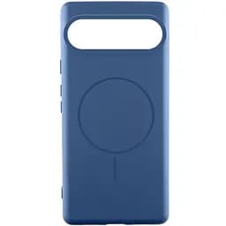 Чохол Silicone Cover Lakshmi (AA) with MagFit для Google Pixel 9 / 9 Pro Синій / Navy blue