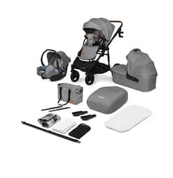 Коляска Lionelo 3 в 1 Mari Tour Grey Stone, сіра (LO-MARI TOUR 3IN1 GREY STONE) - мініатюра 5