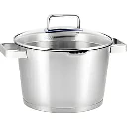 Кастрюля Sola Diamond с крышкой 6.5 л 24 см (13DIAM824)